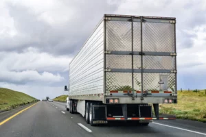 truck on the highway
